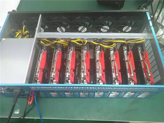 Fan 5pcs dello SSD PCIE 65mm dell'impianto di perforazione 128GB di estrazione mineraria di DDR3 RAM 4GB 8 GPU