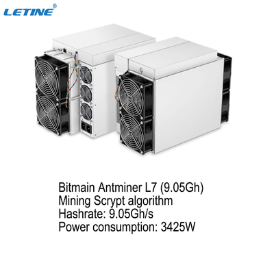 Formica cripto L7 di Bitmain Antminer L7 9050M 9300Mh 9500Mh Litecoin della macchina d'estrazione di Scrypt del doge di LTC