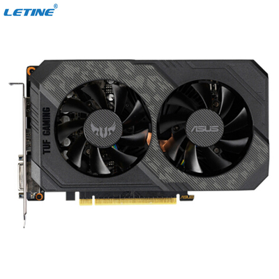 Scheda video 1660 di GB TUF OC del Ti 6 di Graphic Card ASUS GeForce GTX del minatore GDDR6