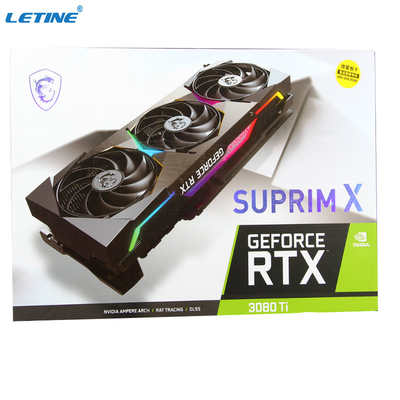 carta grafica di estrazione mineraria 12G per la carta grafica del gioco del Ti SUPRIM X di gioco MSI GeForce RTX 3080
