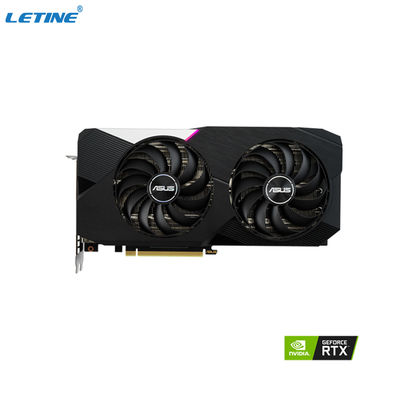 Carta grafica ASUS DUAL-RTX3060TI-O8G-V2 di gioco di Hashrate della serratura