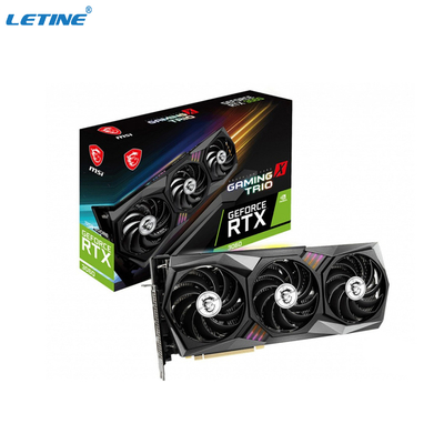 TRIO 12G di GIOCO X della carta grafica MSI GeForce RTX 3060 di VGA 3060 della carta grafica di 1852MHz LHR