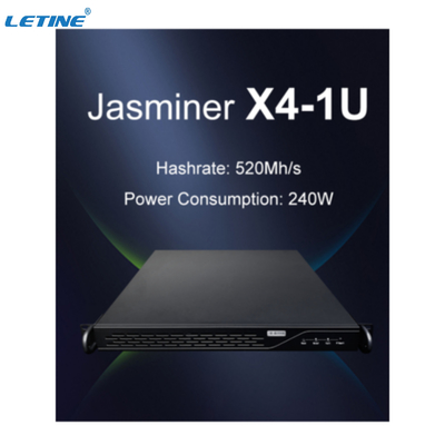Estrazione mineraria cripto ETH ecc di Jasminer X4-C 1U 450Mh/S del minatore della casa di algoritmo di EtHash