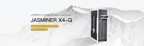 Minatore standard 1040mh 480W 40db EtHash Algo di Jasminer X4-Q 3U nascosto montando le orecchie