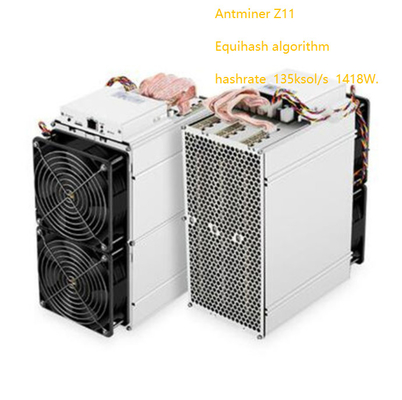 Algoritmo di Used Bitmain Antminer Z11 135ksol Equihash del minatore della seconda mano della moneta di ZEC