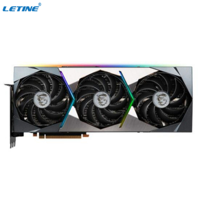 Il minatore Graphic Card RTX 3090TI Msi SUPRIM X 24GB GDDR6X 384 di fan 3 ha morso 480W