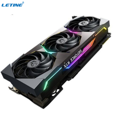 Il minatore Graphic Card RTX 3090TI Msi SUPRIM X 24GB GDDR6X 384 di fan 3 ha morso 480W
