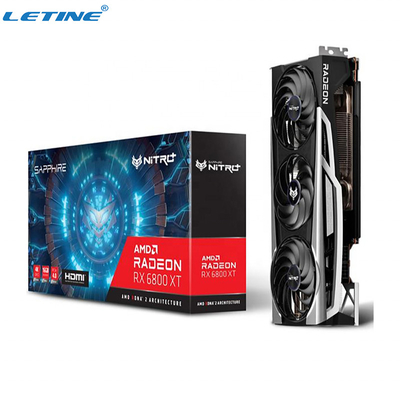 Carta grafica estraente Sapphire Nitro + Radeon Rx 6800 Xt Oc 16g Gddr6 di Ethereum Amd
