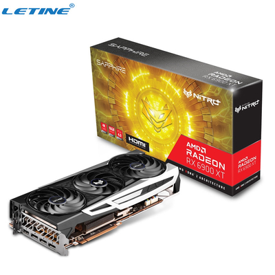 Minatore pungente Video Card Sapphire Nitro + Radeon RX 6900 XT AMD di 16GB 256 DDR6 Gpu