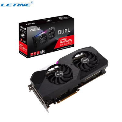 Carte grafiche ASUS DUAL-RX6700XT-12G di estrazione mineraria DirectX12 per l'impianto di perforazione di estrazione mineraria di Gpu