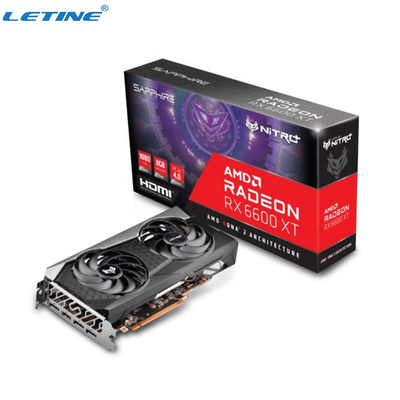 Minatore più fresco Graphic Card Sapphire Rx 6600xt Nitro+ 8gb Gddr6 128bit del fan