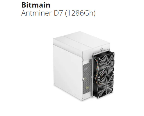 Algoritmo Hashrate 1.286Th/S 3148W del minatore X11 di Antminer D7 1286Gh BTC Asic