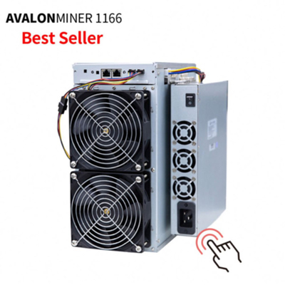 Di SHA 256 Bitcoin Asic del minatore pro 78T 75db 12038 fan di Canaan Avalon 1166