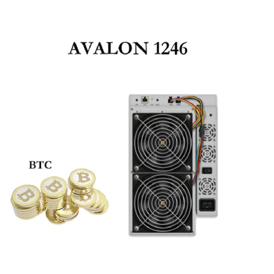 Algoritmo di Canaan Avalon 1246 87T SHA 256 del minatore di A1246 87T BTC Asic
