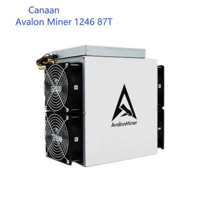 Algoritmo di Canaan Avalon 1246 87T SHA 256 del minatore di A1246 87T BTC Asic