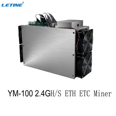 Macchina d'estrazione di Ethash Algorithm Crypto Ethereum del minatore di YM-100 Asic ETH 2400MH 2200M 2100M Blockchain Miner