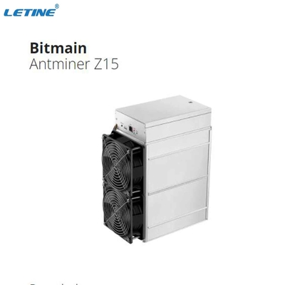 Minatore di Antminer Z15 420ksol/s Bitmain ZEC ZEN Mining Equihash Asic